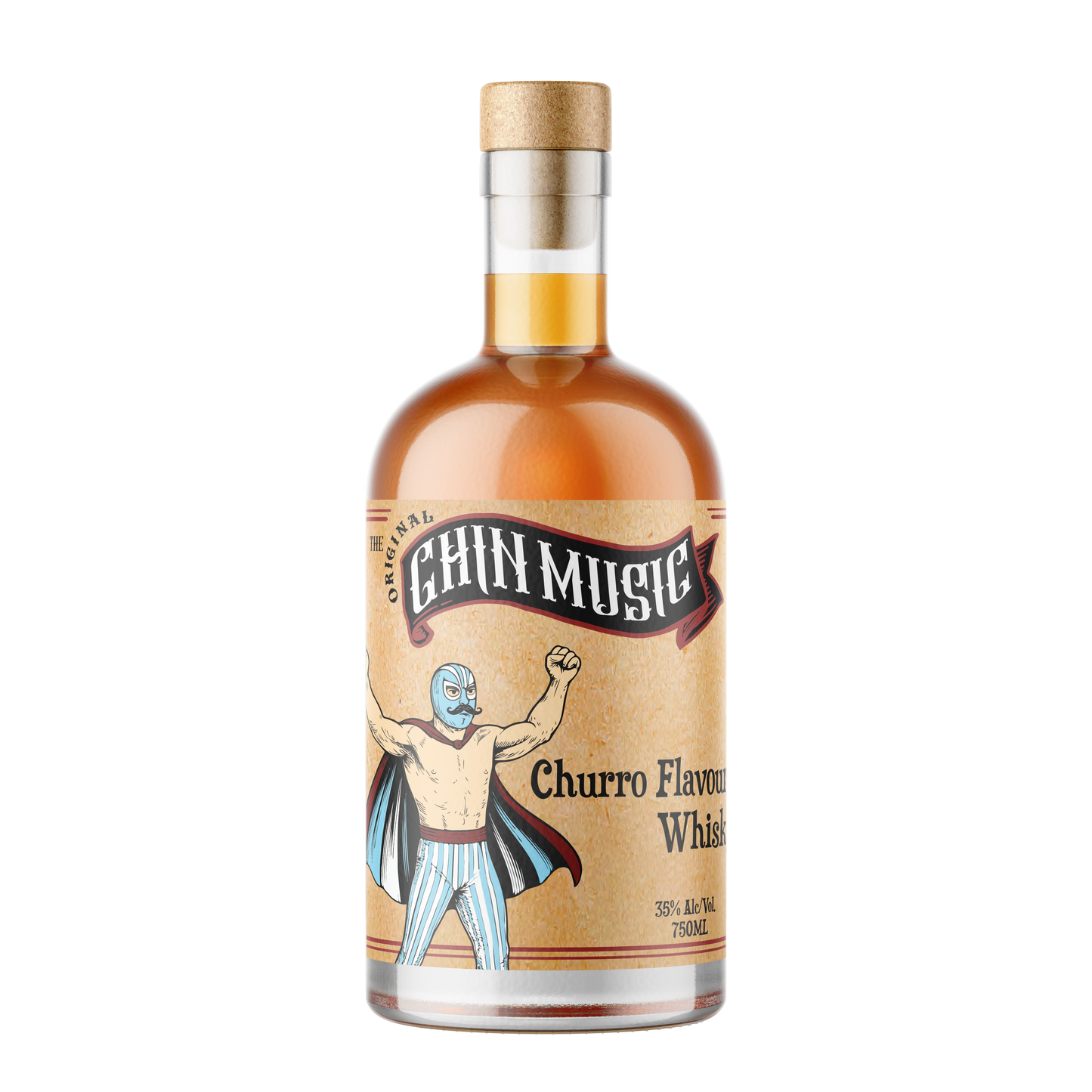 Chin Music Churro flavoured Whisky 750ML (includes GST + deposit)